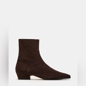 Suede Steve Madden DUSTY CHOCOLATE BROWN BOOTIES